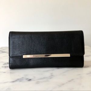 Banana Republic Black Leather Wallet
